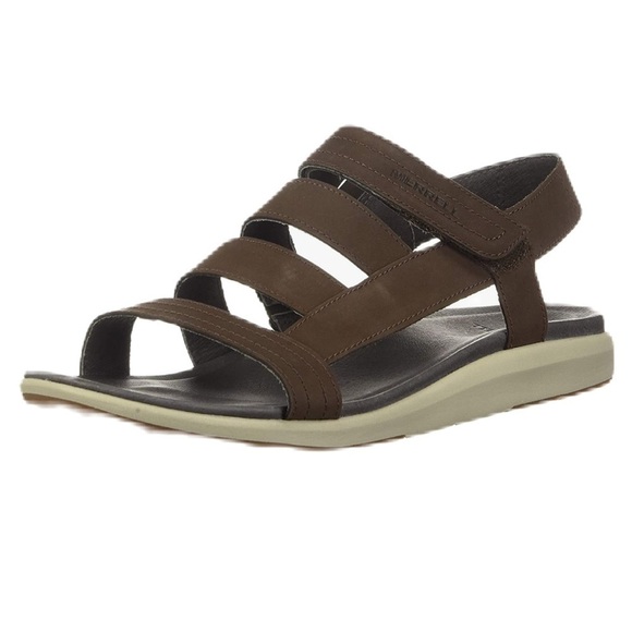 Merrill Kalari Lore Backstrap Nubuck Leather Sandal - Picture 9 of 9